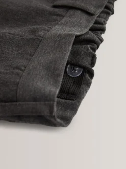 Gris - Lot de 2 pantalons d’école à enfiler coupe standard (3-17ans)