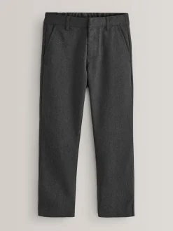 Gris - Lot de 2 Pantalons d’école Coupe standard (3-17ans)