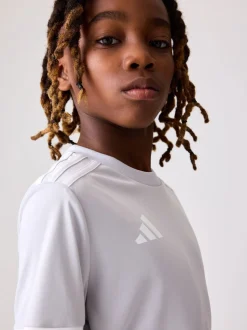 Gris - Maillot adidas Squadra 25 enfant