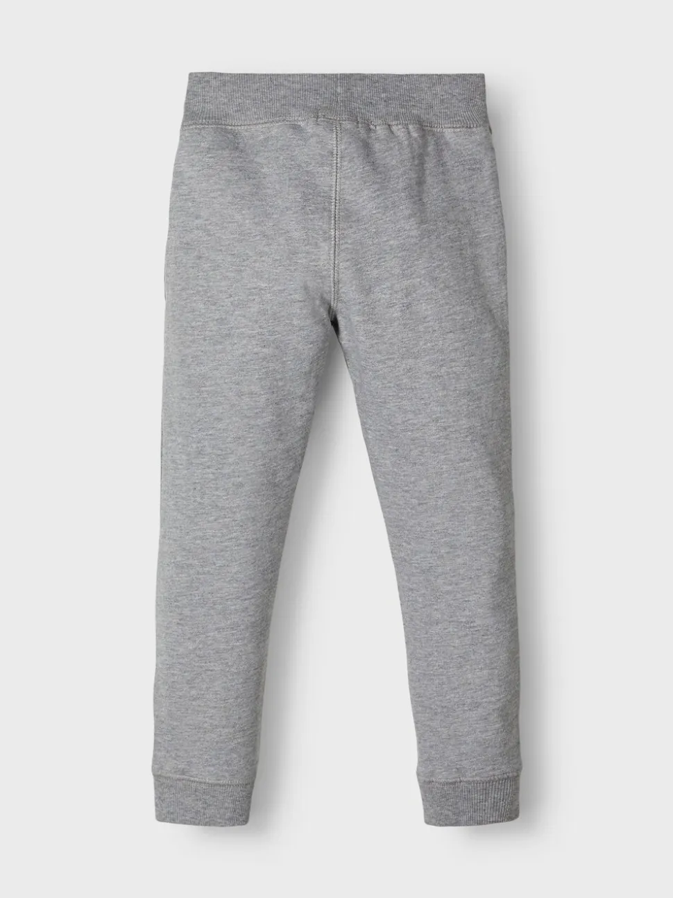 Gris - Name It - Pantalon de jogging en coton à revers