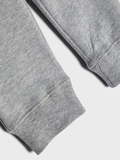 Gris - Name It - Pantalon de jogging en coton à revers