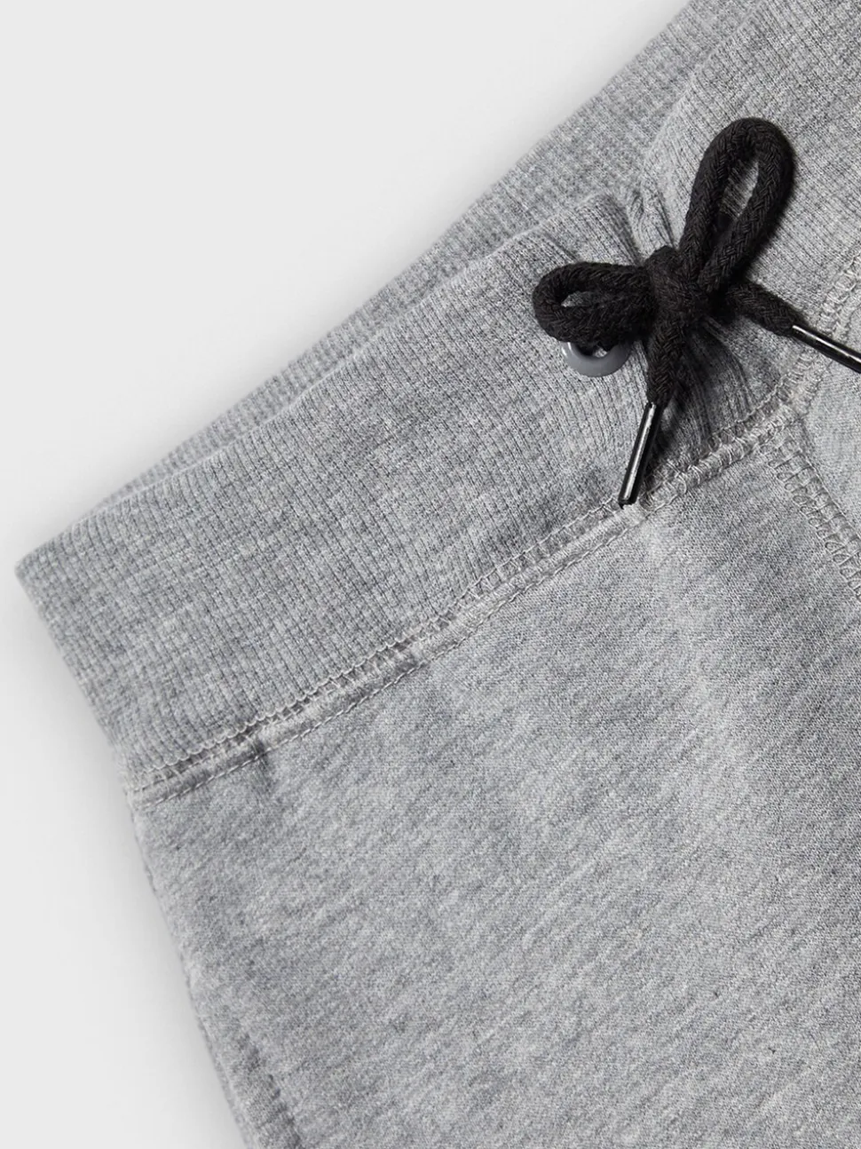 Gris - Name It - Pantalon de jogging en coton à revers