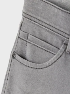 Gris - Name It Jean slim garçon