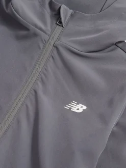 Gris - New Balance Ensemble veste légère et jogging