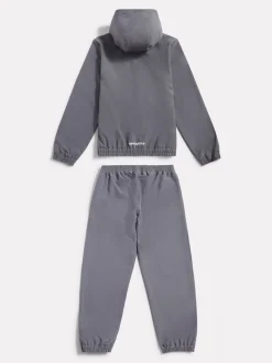 Gris - New Balance Ensemble veste légère et jogging