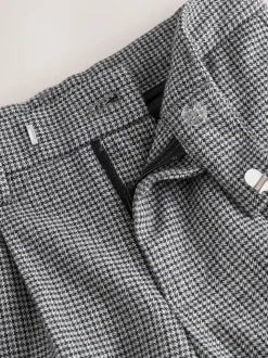 Gris - Pantalon à carreaux intelligents (3-16ans)