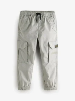 Gris - Pantalon cargo (3-16ans)