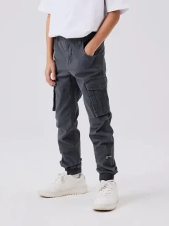 Gris - Pantalon cargo Name It