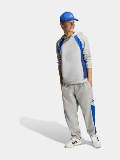 Gris - Pantalon de jogging adidas colour block