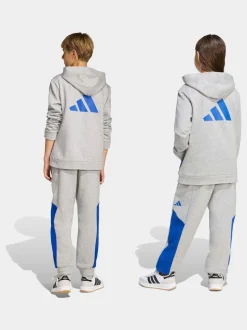 Gris - Pantalon de jogging adidas colour block