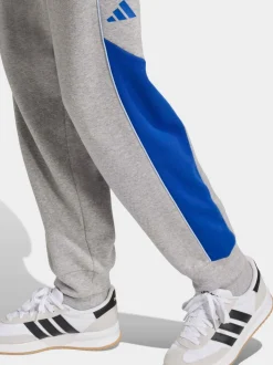 Gris - Pantalon de jogging adidas colour block
