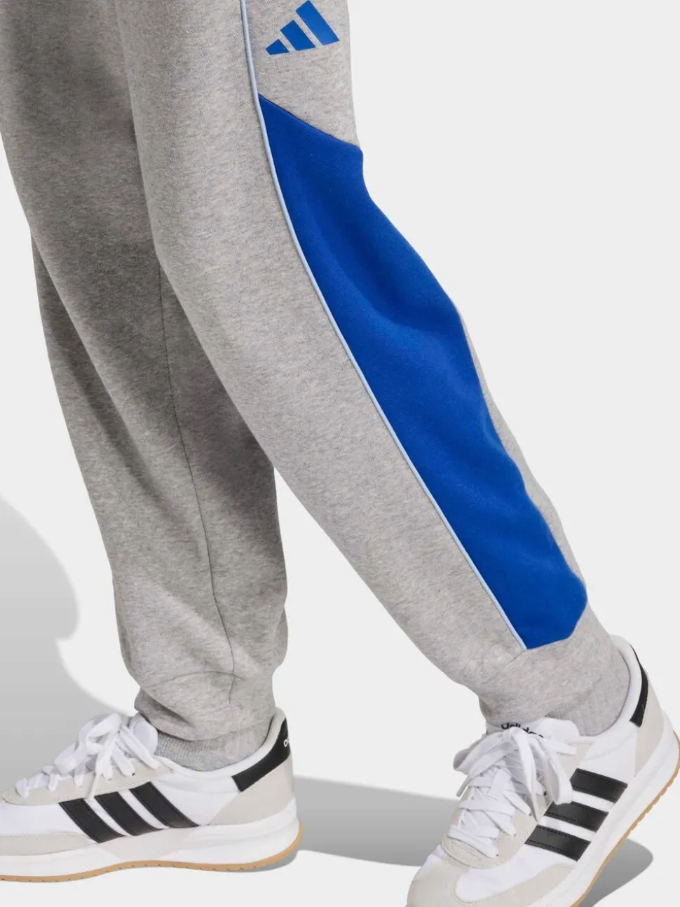 Gris - Pantalon de jogging adidas colour block