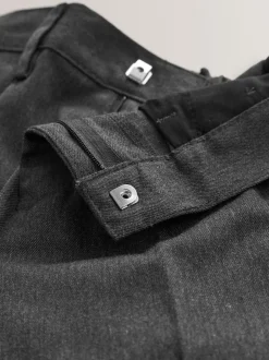 Gris - Pantalon scolaire à plis (3-17ans)