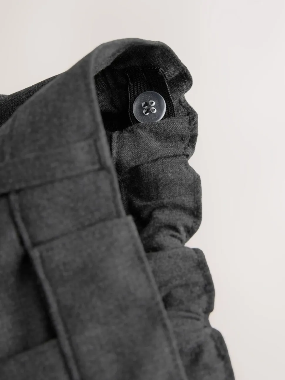 Gris - Pantalon skinny extensible pour l'école (3-17ans)