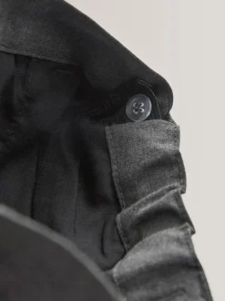 Gris - Pantalon skinny extensible pour l'école (3-17ans)