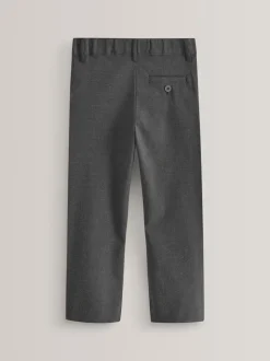 Gris - Pantalon skinny extensible pour l'école (3-17ans)