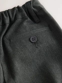 Gris - Pantalons d’école à taille standard coupe standard (3-17ans)