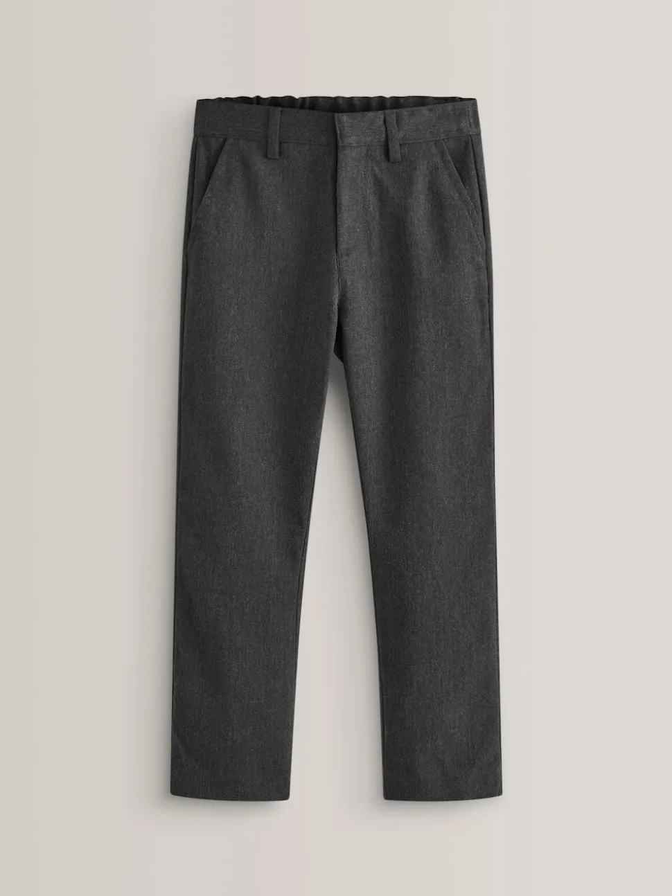 Gris - Pantalons d’école Coupe droite (3-17ans)