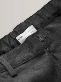 Gris - Pantalons d’école Coupe droite (3-17ans)