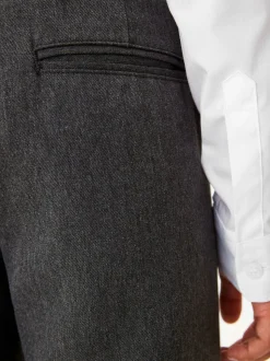 Gris - Pantalons d’école Coupe droite (3-17ans)