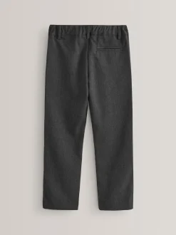 Gris - Pantalons d’école Coupe droite (3-17ans)