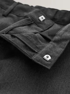 Gris - Pantalons d’école Coupe droite (3-17ans)