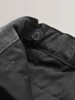 Gris - Pantalons d’école Coupe droite (3-17ans)