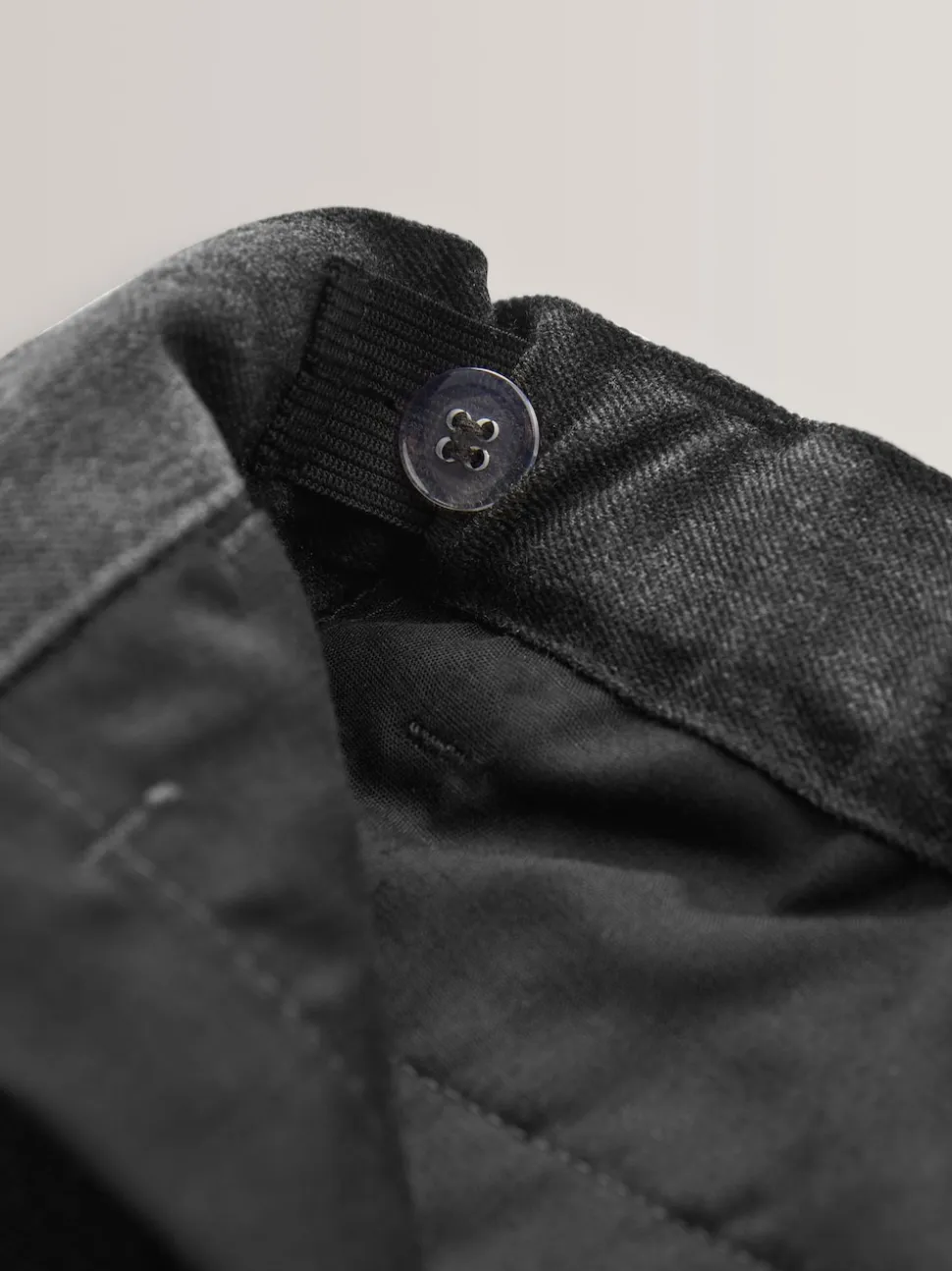 Gris - Pantalons d’école Coupe droite (3-17ans)