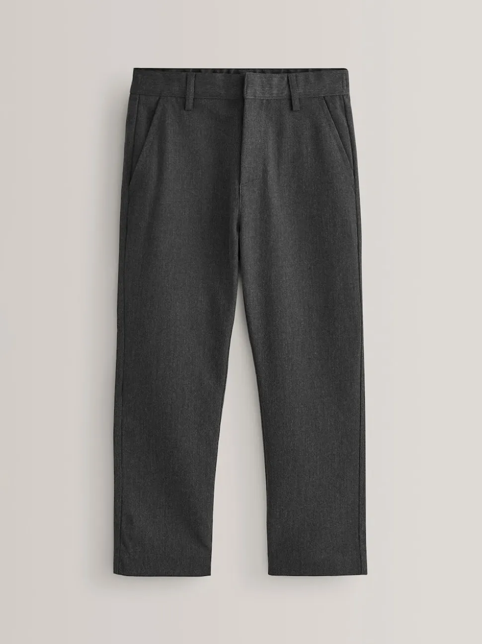 Gris - Pantalons d’école Coupe droite (3-17ans)