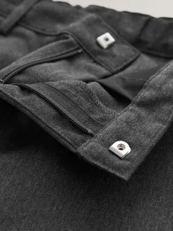 Gris - Pantalons d’école Coupe droite (3-17ans)