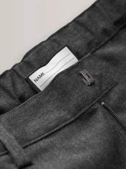Gris - Pantalons d’école Coupe droite (3-17ans)