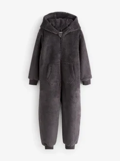 Gris - Polaire All-In-One (3-16ans)