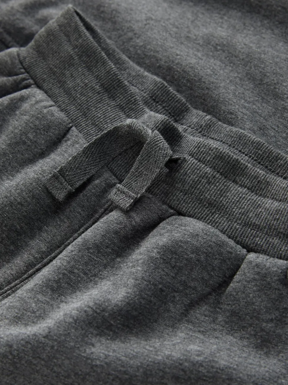 Gris - Pyjama simple en laine polaire (3-16yrs)