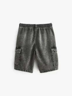 Gris - Short cargo (3-16ans)