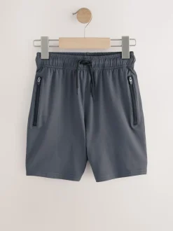 Gris - Short de sport léger (3-16ans)