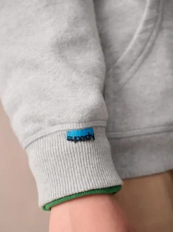 Gris - Superdry Sweat à capuche Essentiel