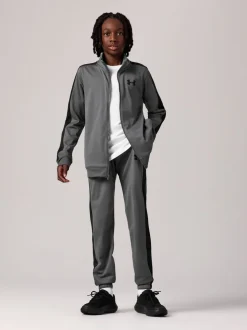 Gris - Survêtement en tricot Under Armour