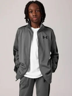 Gris - Survêtement en tricot Under Armour