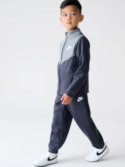 Gris - Survêtement Nike Little Kids Lifestyle Essentials Poly