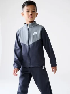 Gris - Survêtement Nike Little Kids Lifestyle Essentials Poly