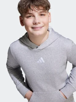 Gris - Sweat-shirt à capuche adidas Essentials enfant