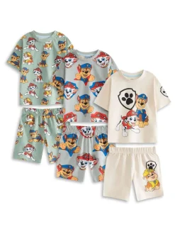 Gris - Vanilla Underground Bluey GARÇON Multicolore Personnage Multi-Pack de 2 Ensemble de Pyjamas à Manches courtes et Shorts
