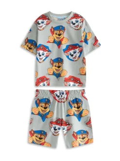 Gris - Vanilla Underground Bluey GARÇON Multicolore Personnage Multi-Pack de 2 Ensemble de Pyjamas à Manches courtes et Shorts