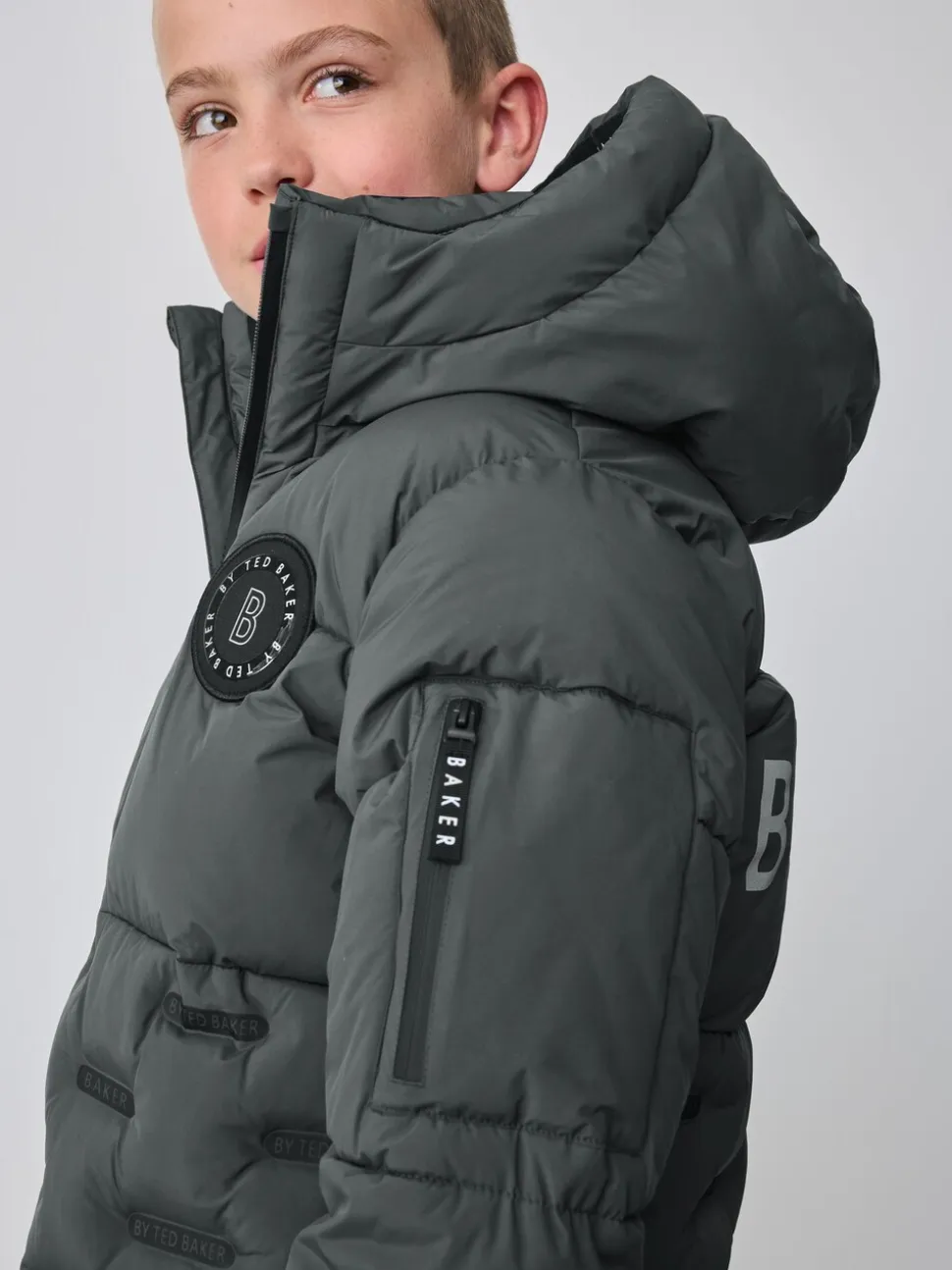 Gris - Veste Baker by Ted Baker Résistant à la douche