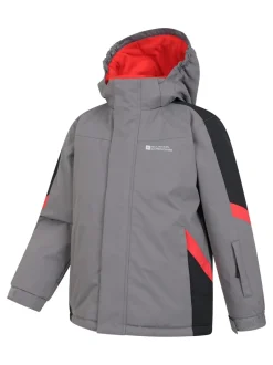 Gris - Veste de ski Mountain Warehouse Raptor enfant