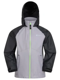 Gris - Veste imperméable Mountain Warehouse Torrent II enfant
