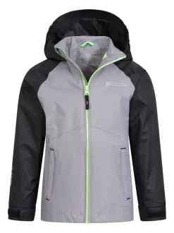 Gris - Veste imperméable Mountain Warehouse Torrent II enfant