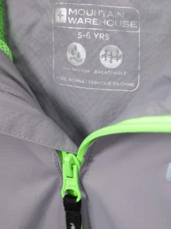 Gris - Veste imperméable Mountain Warehouse Torrent II enfant