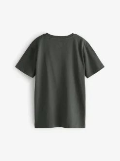 Gris anthracite - T-shirt Manches courtes (3-16ans)