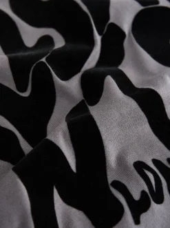 Gris anthracite/floqué - Ensemble t-shirt et short en molleton smALLSAINTS Orlando